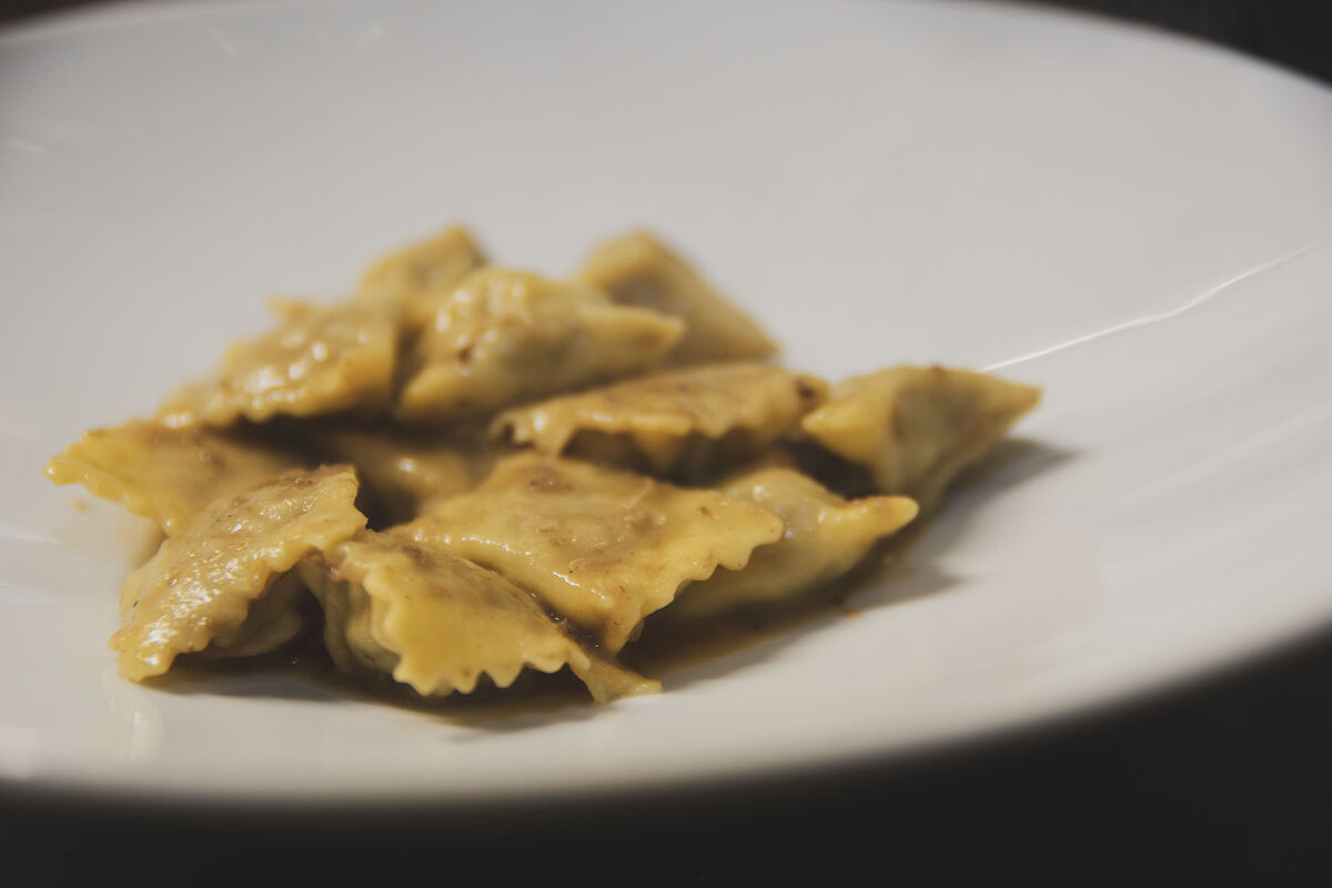 Agnolotti gobbi fatti a mano